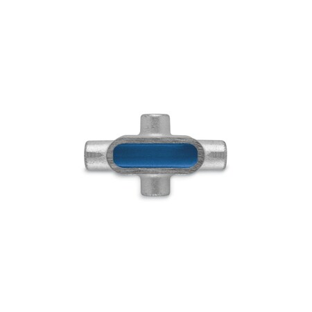 Abb 1" CONDUIT BODY, GRAY IRON, 'T', F-8,  T38TB